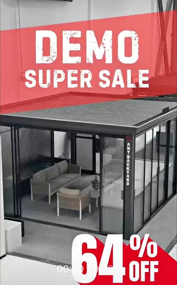Luxury Display 14*16 Aluminum Pergola - 60% OFF