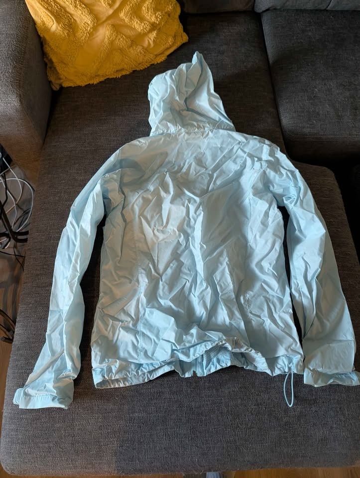 Columbia women's light blue windbreaker jacket. (Medium) - photo 2