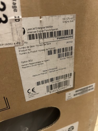 HP LaserJet Enterprise M406dn B/W Laser Printer - photo 5