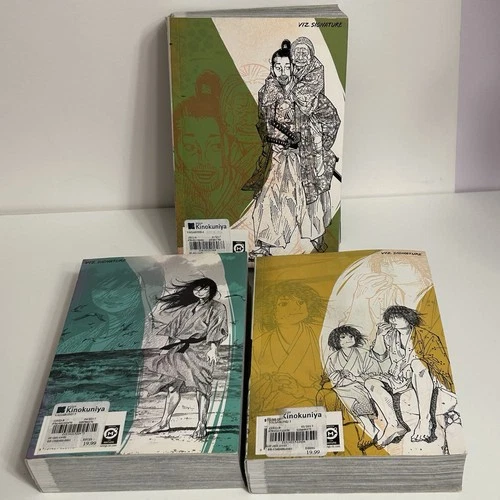 Vagabond VIZBIG Vol 3 4 5 Lot by Takehiko Inoue Manga - photo 2