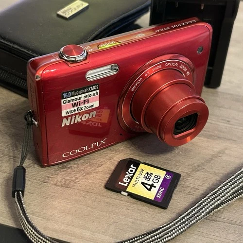 Nikon COOLPIX S5200 Digital Camera 16MP 6x Optical Zoom WIFI Cas - photo 2