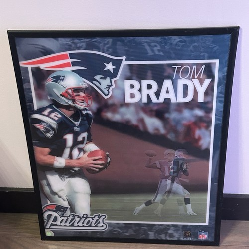 Tom Brady 3D Lenticular Framed Poster NFL Licensed Patriots