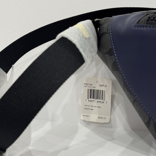 NWT Coach Warren Belt Bag In Colorblock Signature Canvas - photo 3