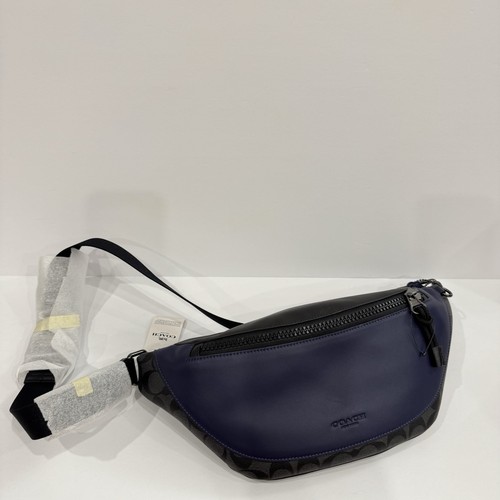 NWT Coach Warren Belt Bag In Colorblock Signature Canvas - photo 4