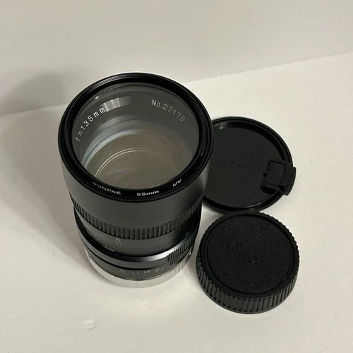 Focal 135mm f/2.8 Telephoto Prime Lens - Minolta MD Mount Japan - photo 3