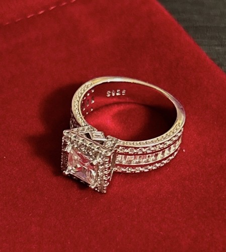 Silver Ring Women Size US10 S925