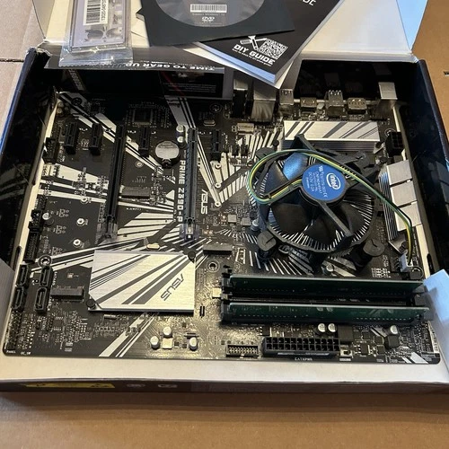 ASUS Z390-P Motherboard + Celeron G4930 + 16GB DDR4 RAM