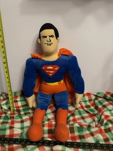 Superman Plush 22” DC Comics Hero Soft Toy – Blue Suit & Red Cap