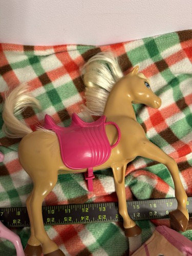 Barbie Doll Accessories & Horses Set – 2 Toy Horses + Plush Barb - photo 4