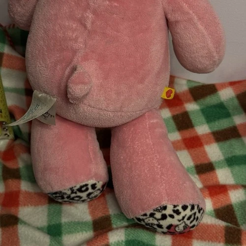 Build-A-Bear Hello Kitty Plush 16” Pink Winking Face Leopard Pri - photo 5