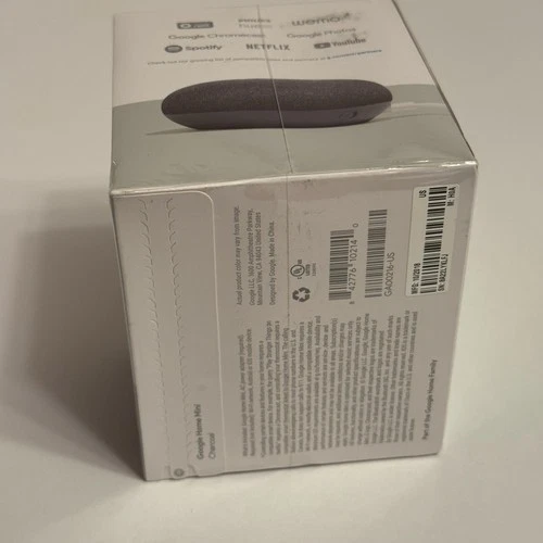 Google Home Mini Smart Assistant Speaker Sealed - photo 4