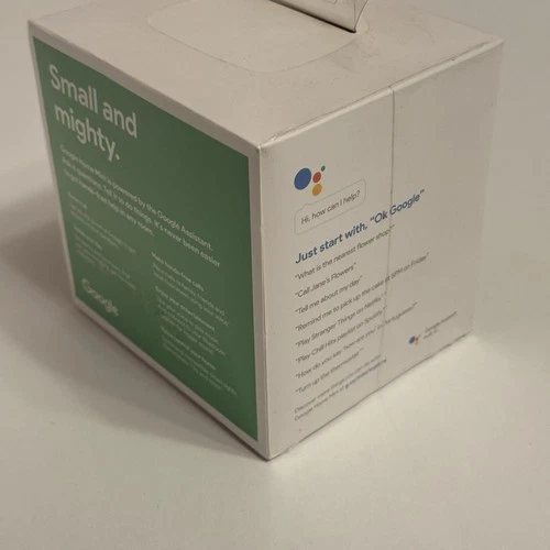 Google Home Mini Smart Assistant Speaker Sealed - photo 5