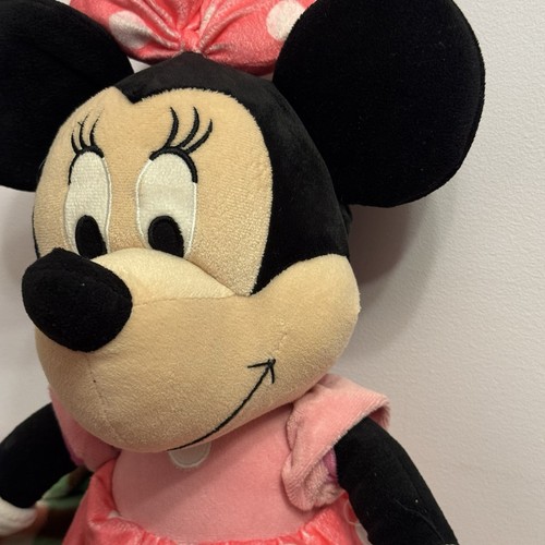 Disney Minnie Mouse Plush 18" Stuffed Animal - Pink Polka Dot Dr - photo 5