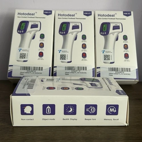 4 pcs Hotodeal Infrared Forehead Thermometer - photo 2
