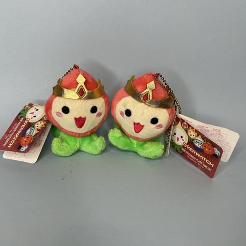 Set Of Two Overwatch Mini Pachimari Plush Hangers