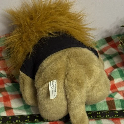 Vintage D.A.R.E. Lion Plush 12” Mascot Stuffed Animal – Dare Pro - photo 5