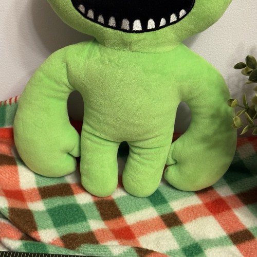 Jumbo Josh Green Monster Plush Toy 13” – Soft Stuffed Figure - photo 4