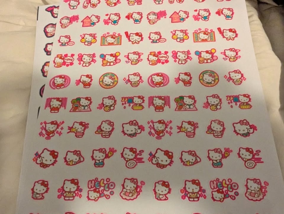 Adorable Kitty Style Decals