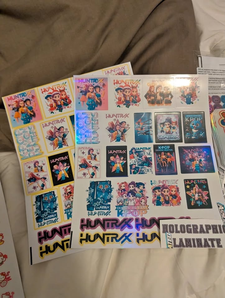 High-Quality Aftermarket Decal Sheets – KPop Fan Art