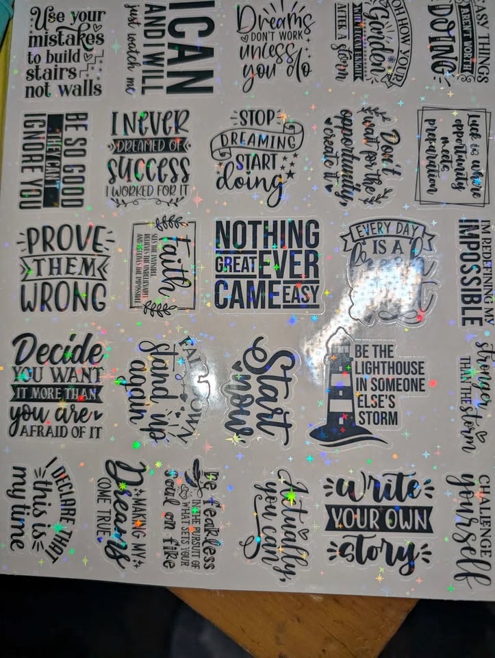Motivational Decals