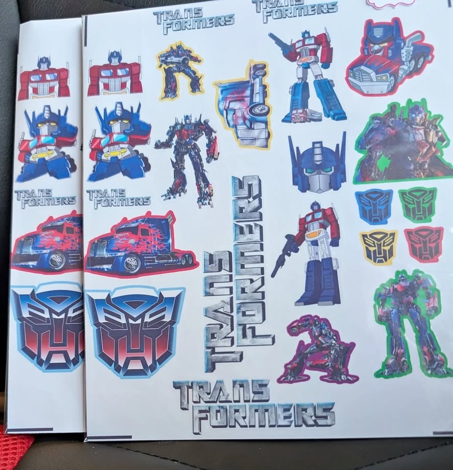 Optimus Prime Sticker Pack