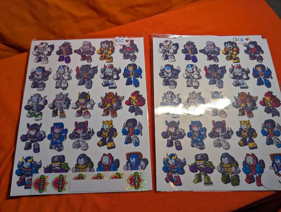 LIL FORMERS sticker sheet