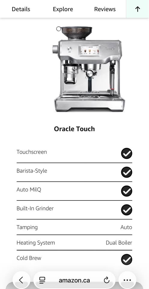 Breville Oracle Touch Auto Espresso - photo 4