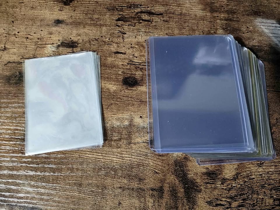 Top loaders + penny sleeves