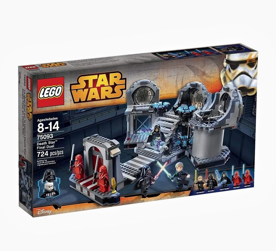 LEGO Star Wars 75093 Death Star Final Duel Complete Retired Set