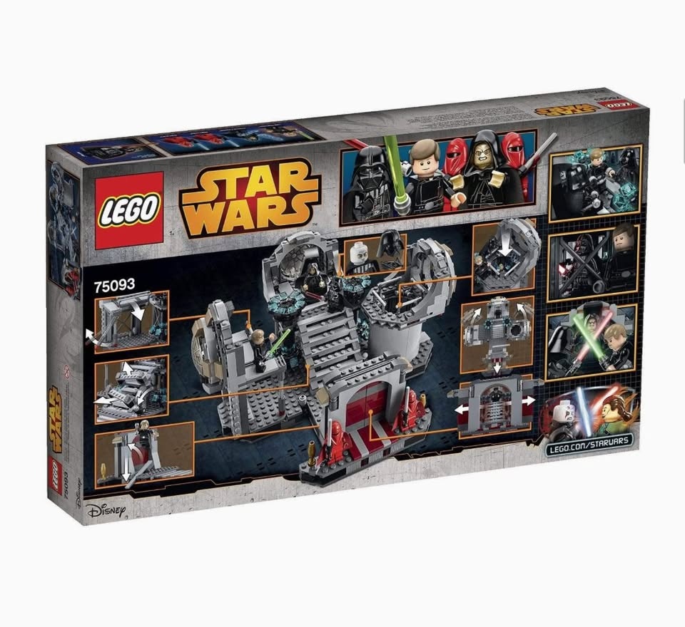 LEGO Star Wars 75093 Death Star Final Duel Complete Retired Set - photo 4