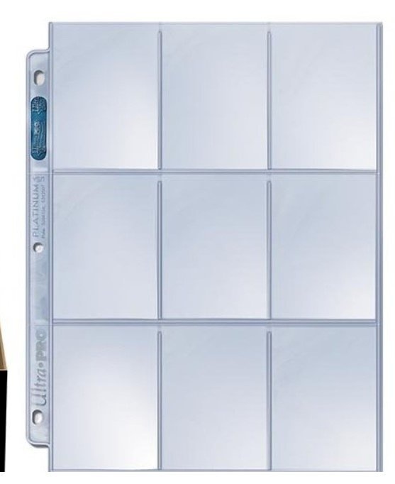 Ultra Pro 9 Pocket Sheets - Baseball/Pokemon Cards