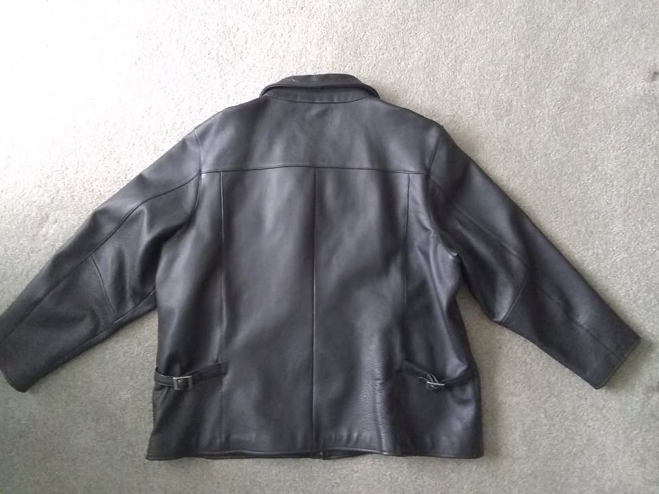 Eddie Bauer Real Leather Coat Jacket - Women's/Unisex - photo 3