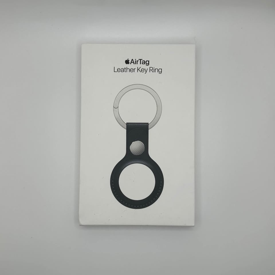 Apple AirTag Leather Key Ring