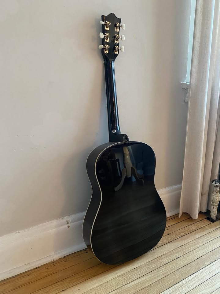 De Rosa 38" Black Acoustic Guitar DKG38 - photo 2