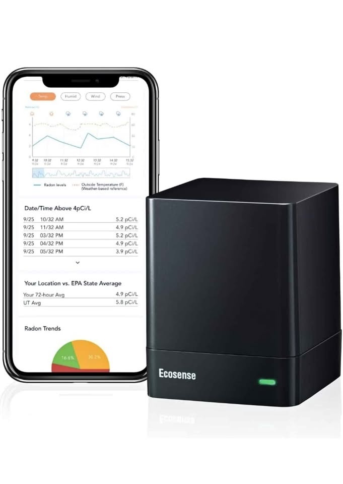 Ecosense EcoQube Smart Radon Detector