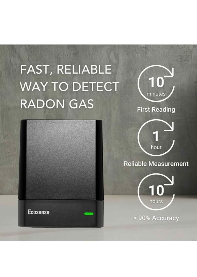 Ecosense EcoQube Smart Radon Detector - photo 3