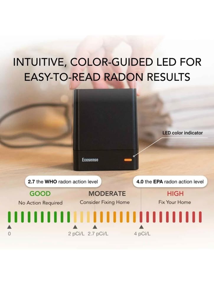 Ecosense EcoQube Smart Radon Detector - photo 5