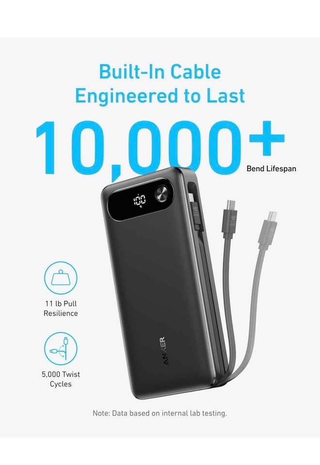 ANKER Power Bank 20000mAh 87W Fast Charge (firm) - photo 5