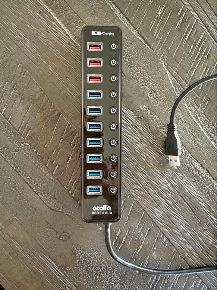 10-Port USB HUB