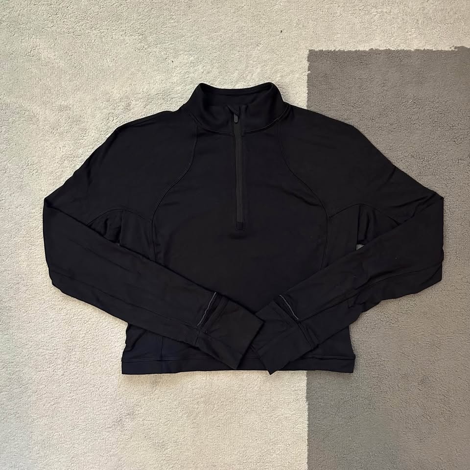 Lululemon Rulu Cropped Half Zip - photo 2