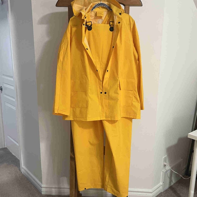 Rain Suit Work Gear Sz L