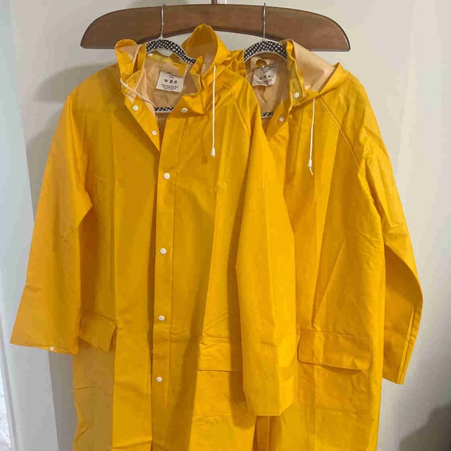 Long Sz Large Raincoat Workwear