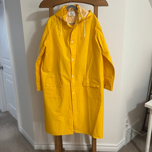 Long Sz Large Raincoat Workwear - photo 2