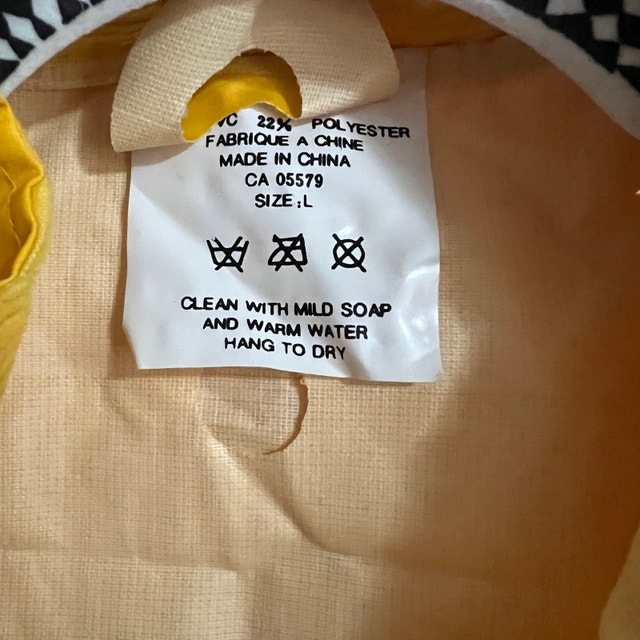 Long Sz Large Raincoat Workwear - photo 5