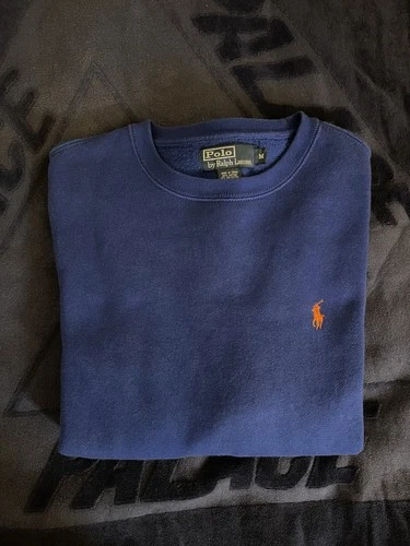 Polo Ralph Lauren Blue Knicks Crewneck Sz M