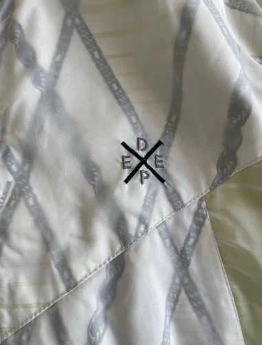 10 Deep Windbreaker Chain Gang Hoodie Sz L - photo 2