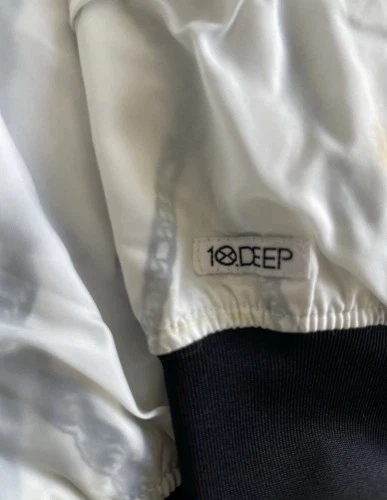 10 Deep Windbreaker Chain Gang Hoodie Sz L - photo 5