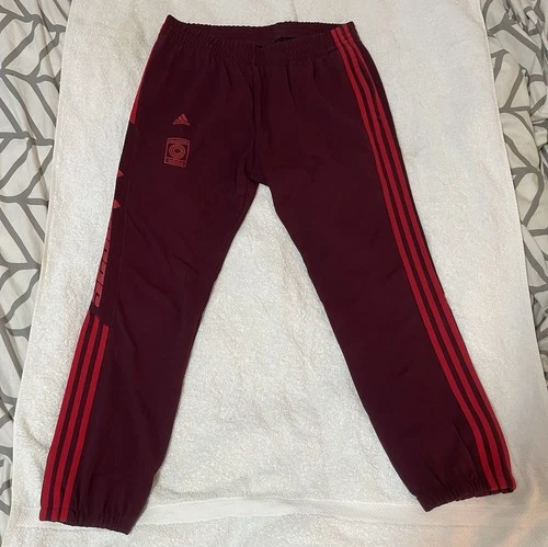 Adidas X Yeezy OG Calabasas Pants Red Sz M 100% Authentic - photo 2