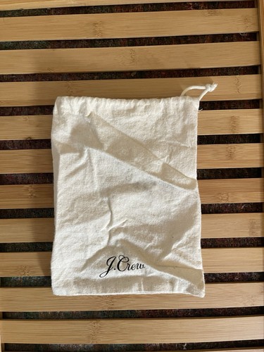 J. Crew Mini Drawstring Bag 100 % Authentic