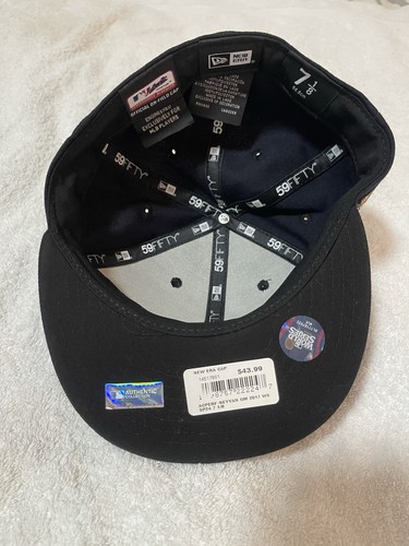 NY Yankees X New Era 2024 World Series Hat Authentic Sz 7 1/8 - photo 3